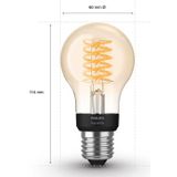 Philips HueW 7W Fil A60 E27 EUR