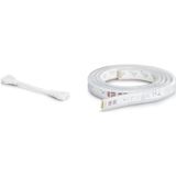Philips - Hue LightStrip Plus - 1 m Uitbreiding - Wit en Color Ambiance