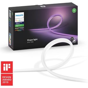 Philips Hue Lightstrip Outdoor - 5 M - Wit en Kleur - Flexibel Ontwerp