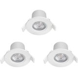 Philips Dive badkamerinbouwspot - 3-lichts - wit