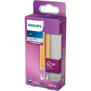 Philips 118mm Slim LED R7s - 8.1W (60W) - Koel Wit Licht - Niet Dimbaar