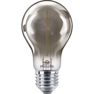 6x Philips LED lamp E27 | Filament | Smoky | 1800K | 2.3W (11W)