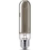 Philips LED-lamp Staaf - Warmwit licht - E27 - 11 W - Zwart - Energiezuinige LED-verlichting - Decoratieve filamentlamp