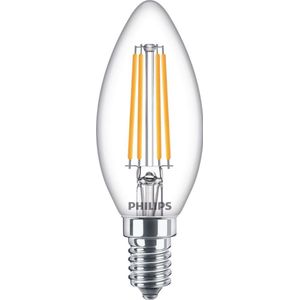 Philips Lighting 76219300 LED-lamp Energielabel E (A - G) E14 Kaars 6.5 W = 60 W Warmwit (Ø x l) 3.5 cm x 9.7 cm 1 stuk(s)