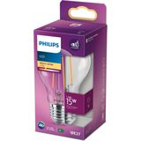 Philips Lighting 76239100 LED-lamp Energielabel F (A - G) E27 Peer 1.5 W = 15 W Warmwit (Ø x l) 6 cm x 10.4 cm 1 stuk(s)