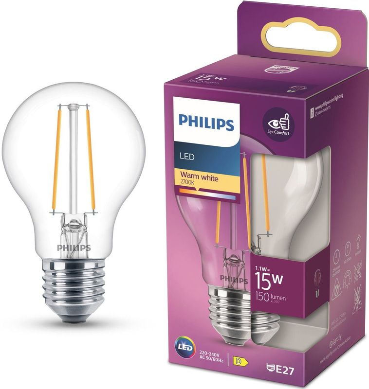 Philips - Led Classic - Verlichting - Warm Wit Licht - LED Technologie