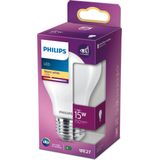 Philips Lighting 76243800 LED-lamp Energielabel F (A - G) E27 Peer 1.5 W = 15 W Warmwit (Ø x l) 6 cm x 10.4 cm 1 stuk(s)