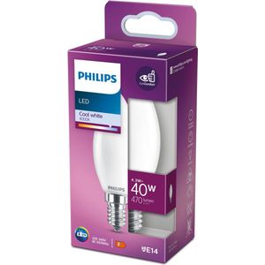 Philips 8718699762650 LED-lamp Koel wit 4000 K 4,3 W E14 F