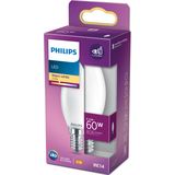 Philips Ledlamp 6.5 W - 60 E14 Warmwit Kaarslamp/kogellamp