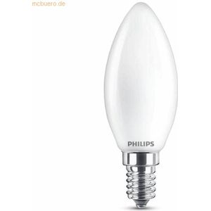 6x Philips LED lamp E14 | Kaars B35 | Mat | 2700K | 6.5W (60W)
