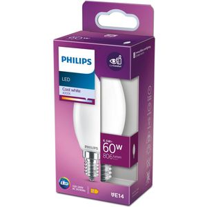 Philips 8718699762711 LED-lamp Koel wit 4000 K 6,5 W E14 E