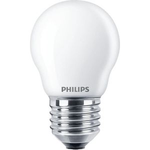 6x Philips LED lamp E27 | Kogel P45 | Mat | 4000K | 2.2W (25W)