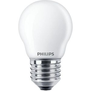 6x Philips LED lamp E27 | Kogel P45 | Mat | 2700K | 6.5W (60W)