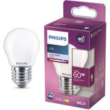 Philips 8718699762896 LED-lamp Koel wit 4000 K 6,5 W E27 E