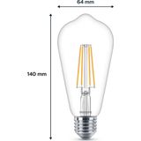 Philips - 76305300 - LED-lamp - Warmwit - E27 - 7 W