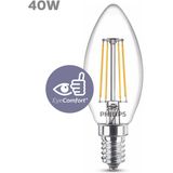 Philips - LED Kaarslamp - Warm Wit - 4,3W - Energiezuinig