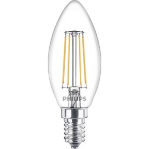 Philips LED lamp E14 | Kaars B35 | Filament | Helder | 2700K | 4.3W (40W)