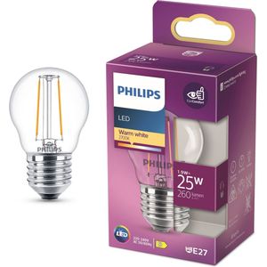 Philips LED Kaarslamp - Warm Wit - E27 - Energiezuinig
