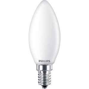 Philips LED Kaars Mat 40W E14 Warm Wit Licht
