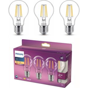 Philips - LED-lamp - Warmwit - E27-Fitting - Energiezuinig