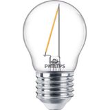 Philips Lighting 76425800 LED-lamp Energielabel F (A - G) E27 Kogel 1.4 W = 15 W Warmwit (Ø x l) 4.5 cm x 7.8 cm 1 stuk(s)