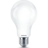 Philips Classic LEDbulb E27 Peer Mat 13W 2000lm - 840 Koel Wit | Vervangt 120W