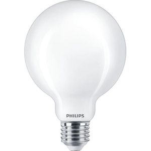 Philips LED Lamp E27 Globe Lichtbron - Warm Wit - 7W = 60W - 9,5 cm - 1 Stuk