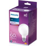 Philips - LED - Globe - E27 - Mat - 60W - Koel Wit Licht