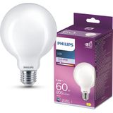 Philips - LED - Globe - E27 - Mat - 60W - Koel Wit Licht