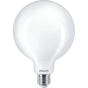 4x Philips LED lamp E27 | Globe G125 | Mat | 4000K | 8.5W (75W)