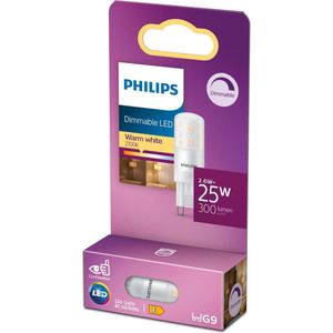 LED Capsule G9 25W Dimbaar Warm Wit Licht