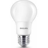 Philips energiezuinige LED Lamp Mat - 60 W - E27 - warmwit licht - 2 stuks - Bespaar op energiekosten