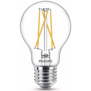 Philips LED lamp E27 | Peer A60 | WarmGlow | Filament | 2200-2700K | 3.4W (40W)