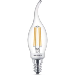 6x Philips LED lamp E14 | WarmGlow | Sierkaars BA35 | Filament | 2200-2700K | Dimbaar | 3.4W (40W)