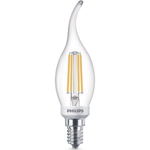 Philips LED lamp E14 | WarmGlow | Sierkaars BA35 | Filament | 2200-2700K | Dimbaar | 3.4W (40W)