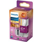 Philips Ledlamp 4.5 W - 40 E27 Dimbaar Warm