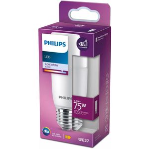 Philips - Led Buislamp - Koud Wit - E27 - 9,5W - 1050 Lumen