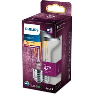 Philips - LED Reflector 42W E27 - Warm Wit - Hoogwaardig Licht