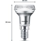 Philips - R39 - Lamp - Warm Wit - E14 - 1.80 W - 150 lm