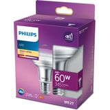 Philips LED Reflector 60W E27 Warm Wit