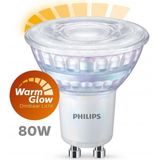 Philips Dimbare LED Spot 80W GU10 Warm Wit