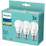 Philips Led 60w A60 E27 Ww Fr Nd 3pf/6 Disc Verlichting