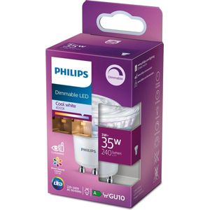 Philips Ledspot Koel Wit Gu10 3w | Lichtbronnen