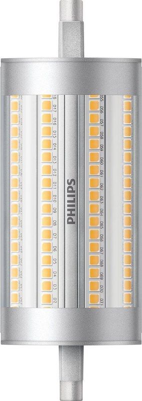 Philips R7S Staaflamp 17,5W Koel Wit Dimbaar 118 mm