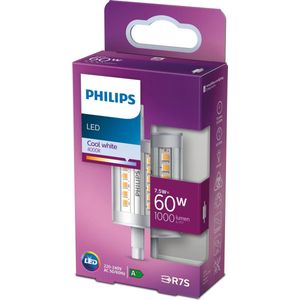 Philips - Philips LED Staaflamp - 60W - RS7 - 78mm - Koel wit - Niet dimbaar