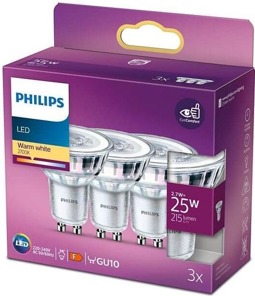 Philips - LED Classic - Lamp - Warmwit - 2,7 W - GU10