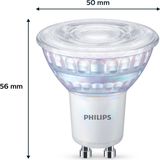 Philips - WarmGlow LED Lamp - Dimbaar - Wit - 2,6 W