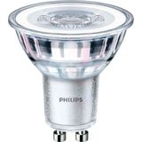Philips ampoule LED Equivalent 50W GU10, Non dimmable, Verre, Lot de 2