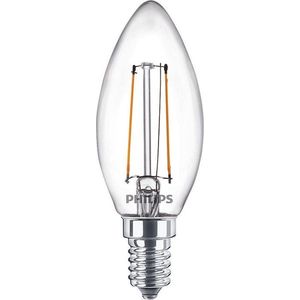 Philips LED Classic Kaarslamp 25W B35 E14 Warm Wit
