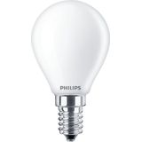 Philips LED Kogellamp Mat - 40 W - E14 - warmwit licht - 2 stuks